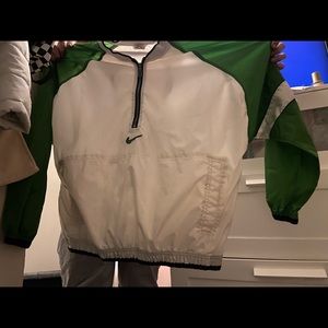 90’s Green Nike Windbreaker